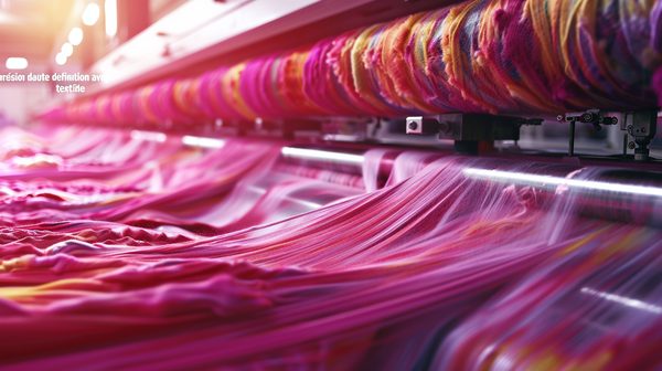 Impression de haute définition avec la sublimation textile